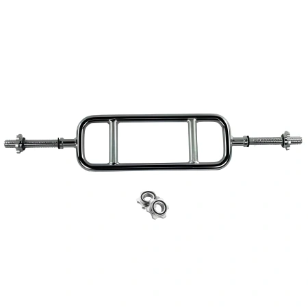 Bilanciere Tricipiti 86 cm - 25 mm | Chiusura a Vite - Ferma Dischi