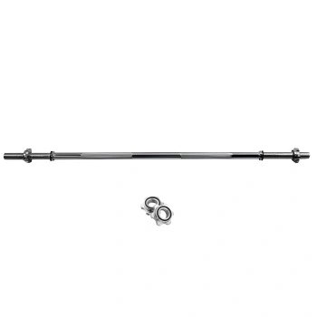 Gym Langhantel 120 cm - 28 mm | Schraubverschluss