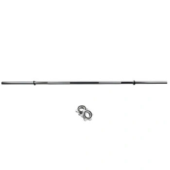 Gym Langhantel 150 cm - 28 mm | Schraubverschluss