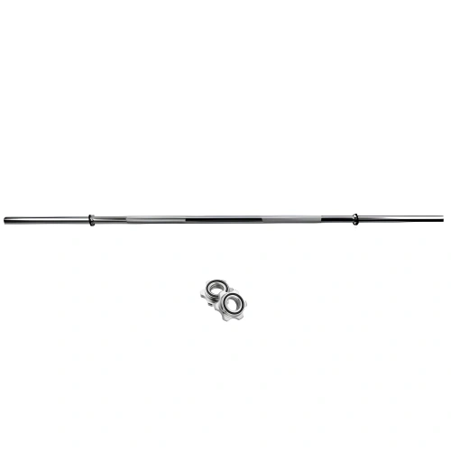 Bilanciere Palestra 150 cm - 28 mm | Chiusura a Vite - Ferma Dischi