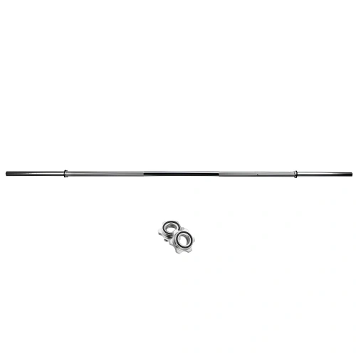Bilanciere Palestra 180 cm - 28 mm | Chiusura a Vite - Ferma Dischi