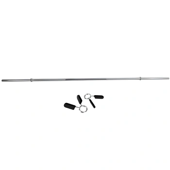 Bilanciere Palestra 200 cm - 28 mm | Chiusura a Molle - Ferma Dischi