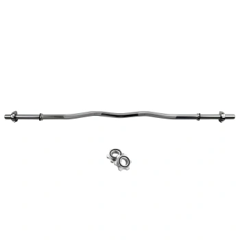 Barra curva Ez 120 cm - 28 mm - Barra de rizo | Tornillo