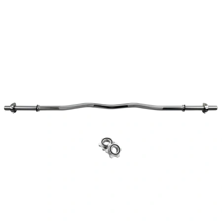Bilanciere Curvo Ez 120 cm - 28 mm - Curl Bar | a Vite - Ferma Dischi