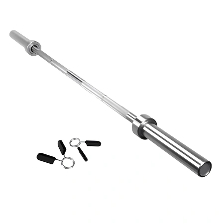 Bilanciere Olimpico Femminile 200 cm 50 mm e 15 Kg - BNC - Ferma Dischi