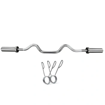 Olympic Super Curl Stange 120 cm - 50 mm | federn