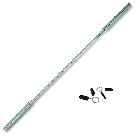 Bilanciere Olimpico 220 cm - 50 mm a Molle | Max 500 Kg - Ferma Dischi