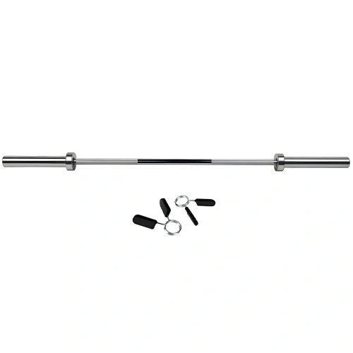 Powerlifting-Hantelstange für das Fitnessstudio, 220 cm – 50 mm | Max. 500 kg – Scheibenhalterung
