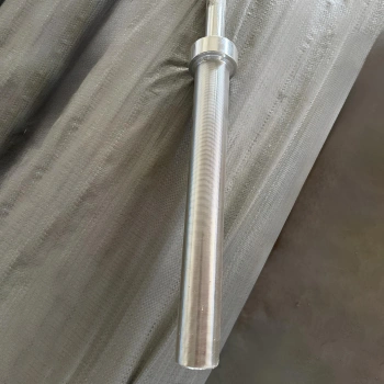 220 cm Olympic Barbell - 50 mm | Used - Disc Clamp 2