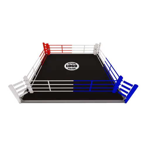 Boxing Ring - Floor Boxing | Dimensions: 3x3 meters - Front View