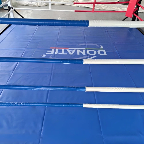 Boxing Ring - Floor Boxing | Size: 3x3 meters - View of the Canvas and Official Logo