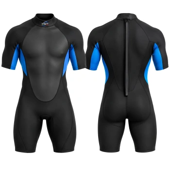 Combinaison Shorty de triathlon pour homme 3 mm - MS17 | Professionnelle - Vue d'ensemble
