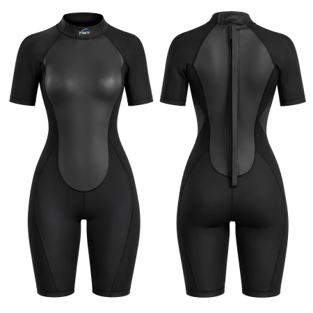 Combinaison Shorty de triathlon pour femme 2 mm - MS18 | Professionnelle - Vue d'ensemble