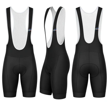 Herren-Radsportshorts mit Sitzpolster – BT36 | Professionell. – Gesamtansicht