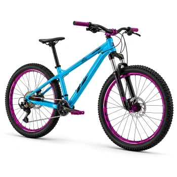 Bicicleta de montaña con suspensión y frenos de disco - BT39 - Vista completa