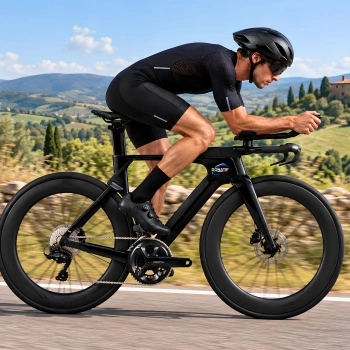Vélo de triathlon aérodynamique en carbone - BT10 | Professionnel - Vue d'ensemble 2
