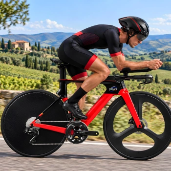 Bicicleta de triatlón Carbon Race - BT20 | Profesional - Vista completa 2