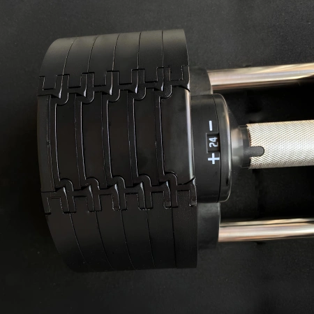 Guidon réglable 4-24 kg | Augmentation tous les 4 kg - Vue du poids