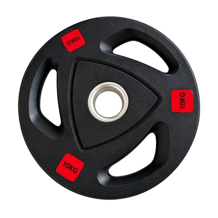Disco de PVC de 10 kg - Orificio de 50 mm | Fitness - Imagen real