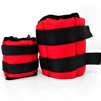 Par de tobilleras - Muñequeras 2,5 kg | Pesas con velcro 2