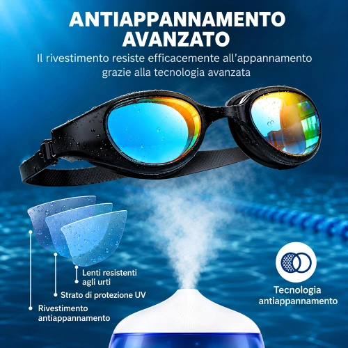Gafas de natación con protección UV - MS38 | A medida
