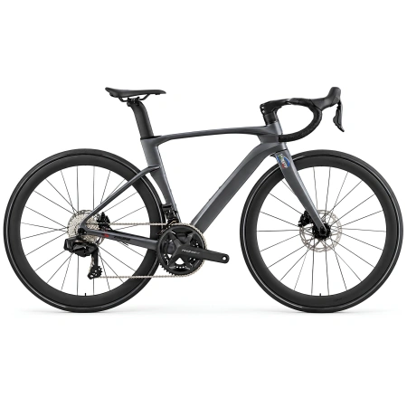 Bicicleta con cuadro de fibra de carbono - BT41 | Personalizada - Vista completa