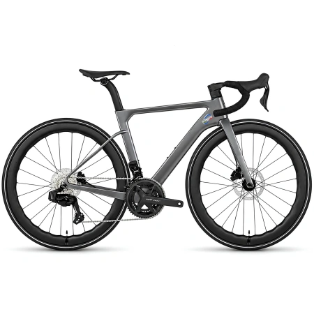 Bicicletta con Doppio Freno a Disco - BT42 | Custom - Visuale Completa