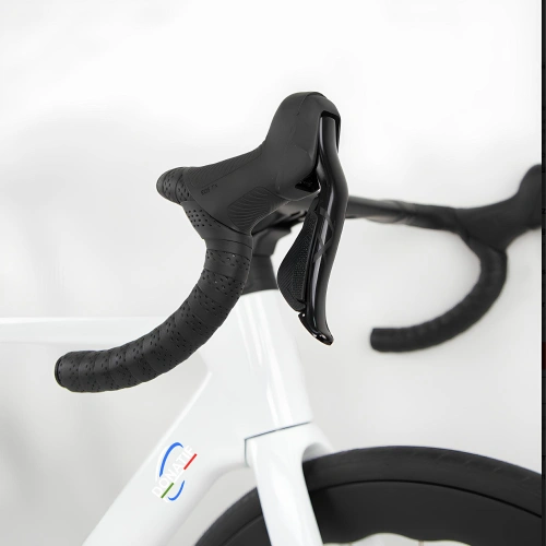 Bicycle with Dual Disc Brakes - BT42 | Custom - Handlebar View