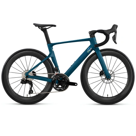 Bicicletta Triathlon con Telaio Rigido - BT43 | Su Misura - Visuale Compelta