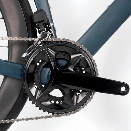 Vélo de triathlon à cadre rigide - BT43 | Sur mesure - Vue des pédales
