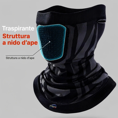 Running Neck Warmer with Maximum Protection - CI24 | Custom - Fabric View