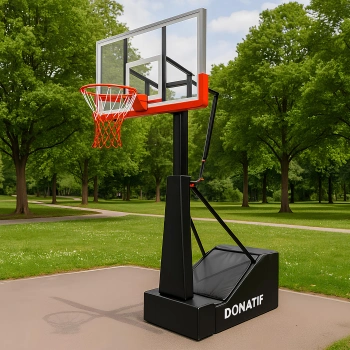 Basketball-Ständer mit einstellbarer Höhe | Professionell – Gesamtansicht 2