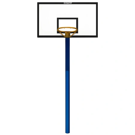 Einrohr-Basketballkorb | Profi-Ausführung – Vorderansicht