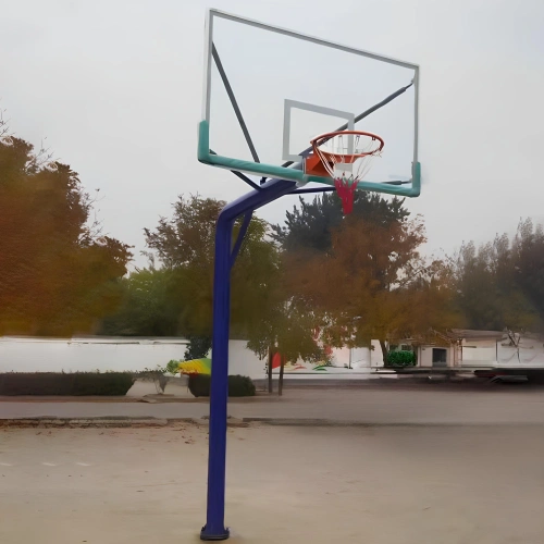 Canestro da Basket Monotubo | Professionale - Visuale Reale Prodotto