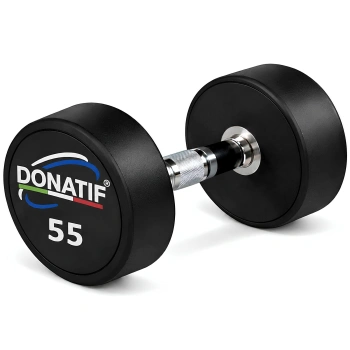 Manubrio Gommato Tondo da 55 Kg - Professionale - Visuale Totale