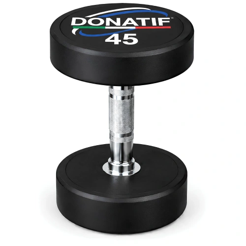 46 Kg Gummierte Rundhantel - Professional