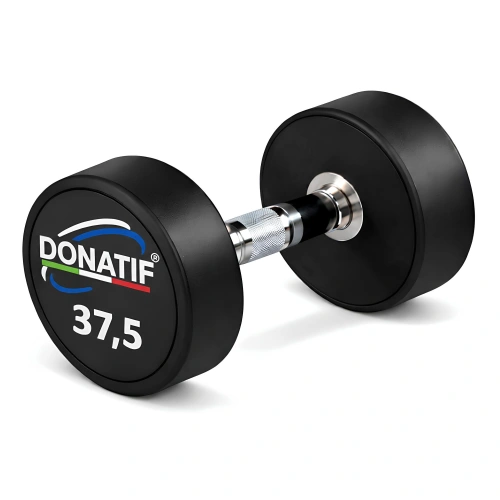 38 Kg Runde Gummihantel - Professional
