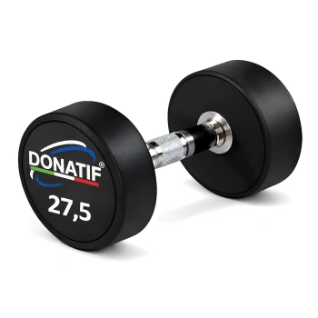 26 Kg Runde Gummihantel - Professional
