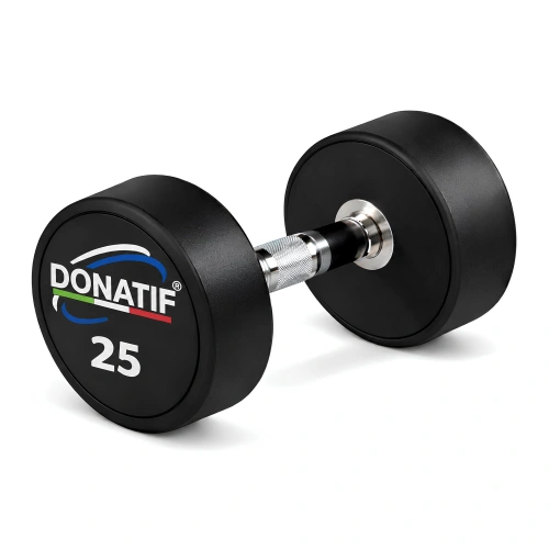 24 Kg Runde Gummihantel - Professional