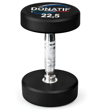 22 Kg Runde Gummihantel - Professional