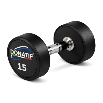 Manubrio Gommato Tondo da 15 Kg - Professionale - Visuale Totale