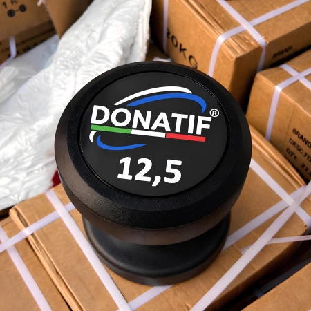 Manubrio Gommato Tondo da 12,5 Kg - Professionale - Visuale nella Stanza