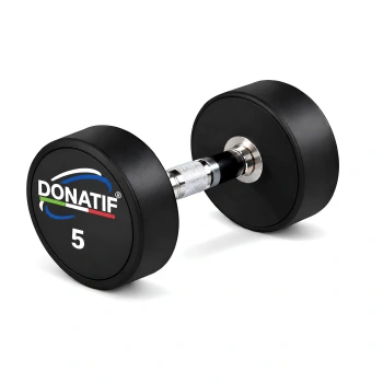 6 Kg Runde Gummihantel - Professional