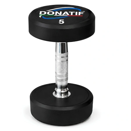 6 Kg Runde Gummihantel - Professional