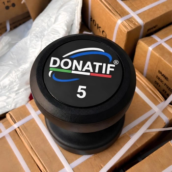 Haltères ronds en caoutchouc de 6 Kg - Professionnel 2