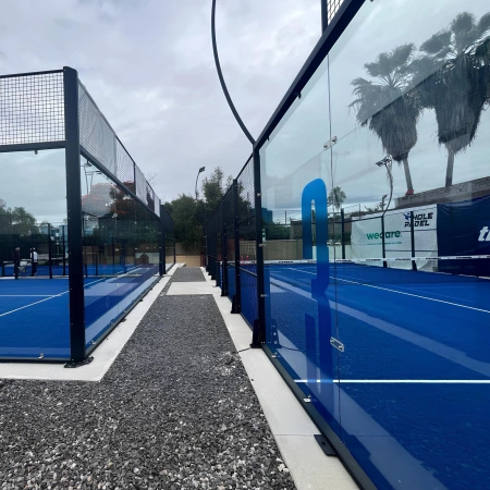 Pista de pádel Basic Pro - CP20 | Profesional - Vista lateral