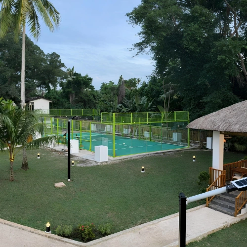 Campo da Padel Basic Pro - CP20 | Professionale - Visuale Esterna