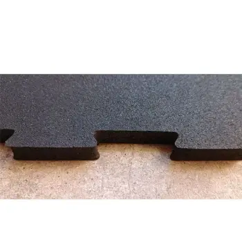 Interlocking Rubber Gym Floor 100 x 100 x 1.5 cm 2