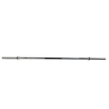 Gym Barbell 120 cm - 25 mm | Federverschluss - Vorderansicht