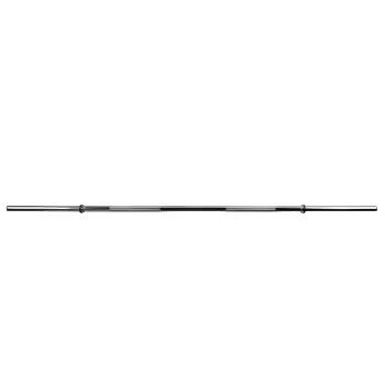 Gym Barbell 150 cm - 25 mm | Spring Closure - Front View